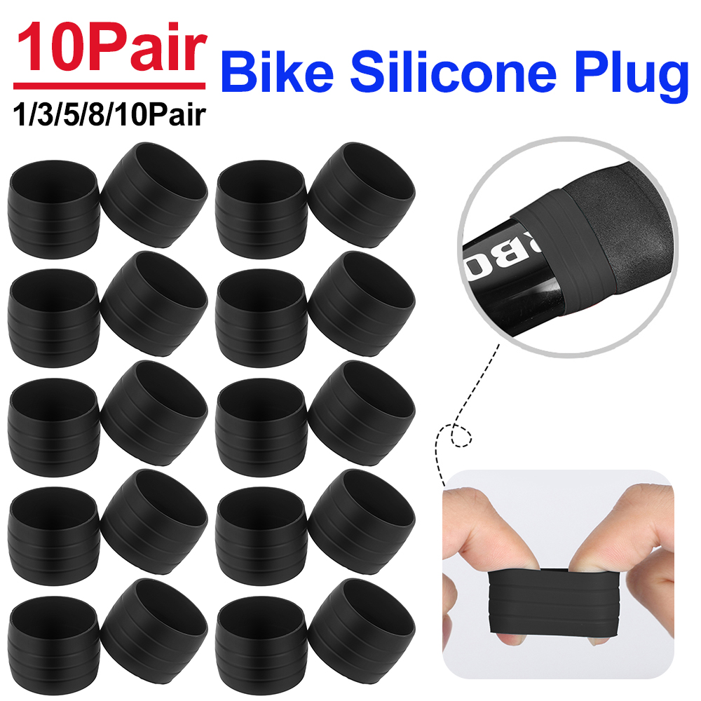 Bell Handlebar Ring - 1-10 paia di tappi per nastro