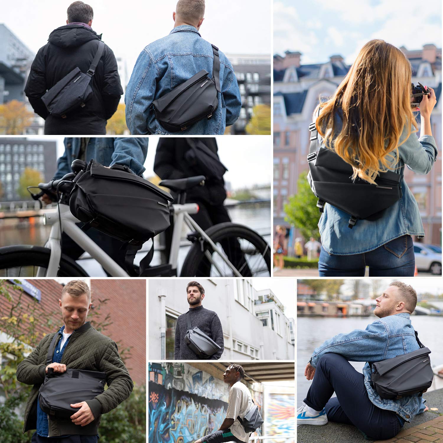Grandi borse a tracolla antifu - Cycling To Work recensione e prezzo